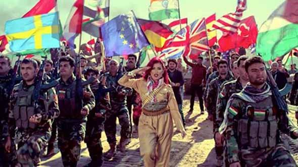 [Video] Kurdistans Shakira utmanar IS. Missa inte den sensationella videon
