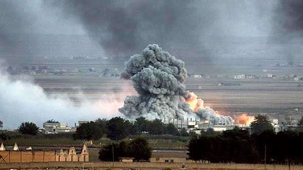 USA-bombningar i Mosul skördar 90 irakiska militärers liv!