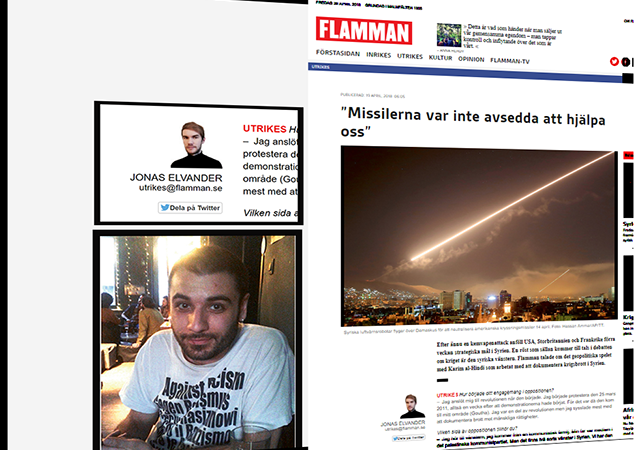 Flammans syrienbild är Trumps