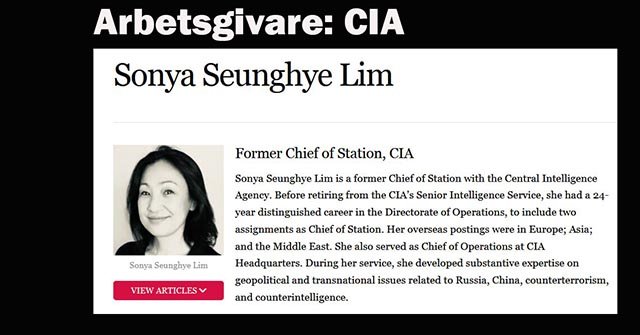 Listan över påstådda CIA- och MI6-agenter som arbetade eller arbetar i Skandinavien!