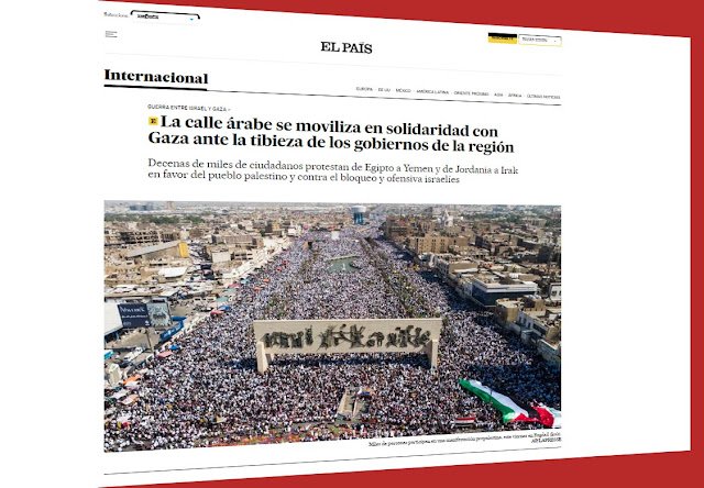 VIDEO: 1) Den största MANIFESTATIONEN i världen i solidaritet med Palestina! 2) USA:s ”son of a bitch” anno 2023