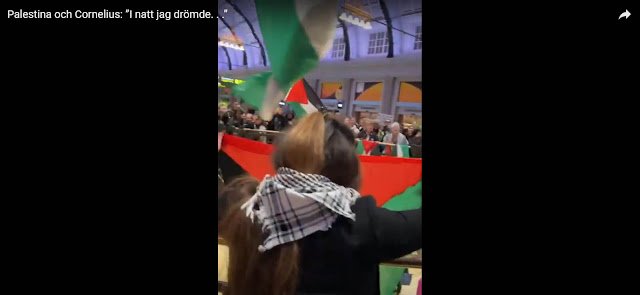 Palestinaoch Cornelius: ”I natt jag drömde”