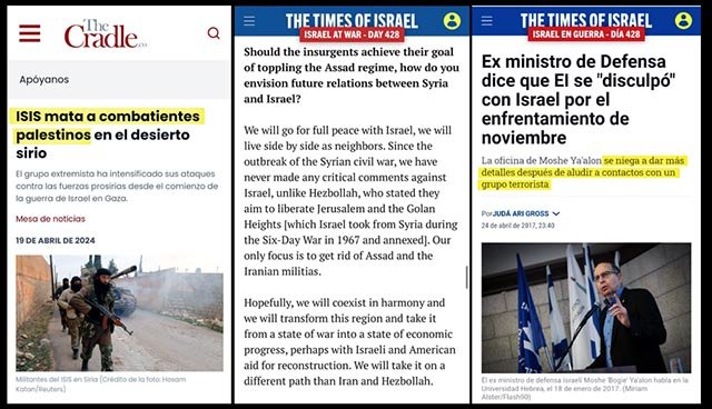 Syrien under Tel Avivs och Washingtons kontroll!