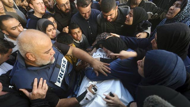Israel eliminerade två tredjedelar av alla journalister som dödades i världen 2024!