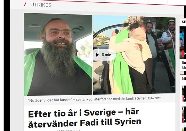 Danskt resebidrag till syrier och en tunn SvT-såpa