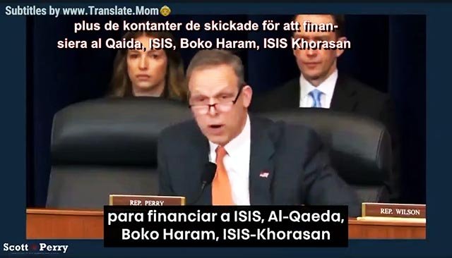 ”USAID finansierade  ISIS, al Qaida med flera terroristerorganisationer”