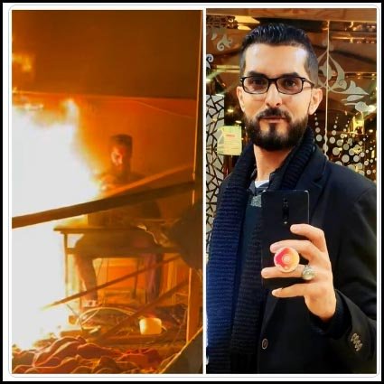 Sio-naziregimen i Tel Aviv bränner våra palestinska journalistkollegor till döds!
