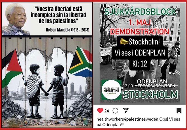 Antisemitism eller Antisionism? ”De tre `Aron´ är välkomna till Odenplan