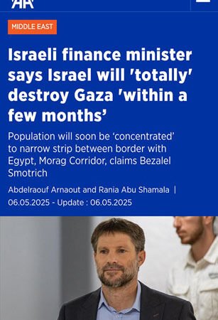 Elva (11) dagar kvar till ”GALA FÖR GAZAS BARN” på Maxim, och Israels finansminister garanterar att förinta Gaza!