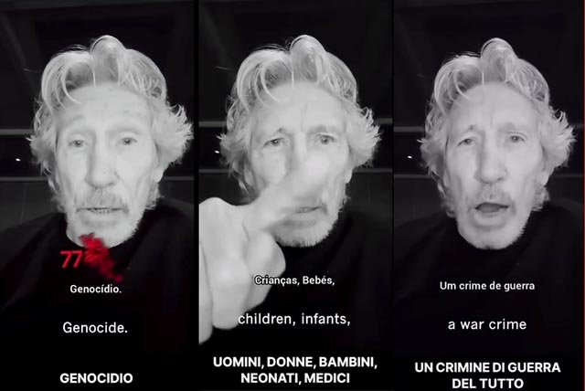 Israels folkmord: När Roger Waters avlossar. . . . är ord är överflödiga