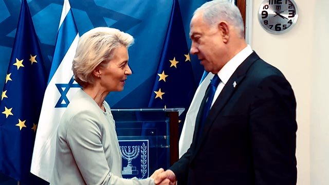 Europa tittar i Netanyahus spegel och ser sig självt eller hur Europa skriver under sitt etiska dödsintyg