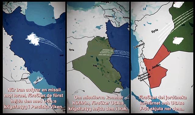 Iran överlistade USA:s, det brittiska och israeliska luftvärnet
