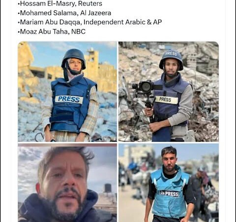 1) Sio-Naziregimen mördar ytterligare fyra journalister! 2) Irland kräver att FN intervenerar militärt i Gaza!