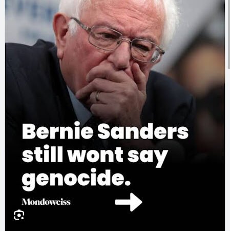 ”Bernie Sanders är en makaber sionist”