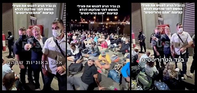 ”De är terrorister”! Israels säkerhetsminister om de 496 politiska fångarna i Flottiljen