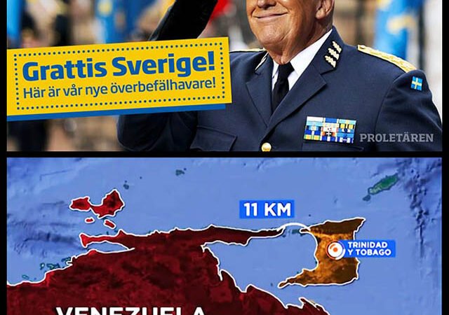 Sveriges nya högsta ÖB, Donald `Monroe´ Trump: ”Om vi är i krig ska vi vinna det för vi kommer att bomba landet dit pepparn växer”!