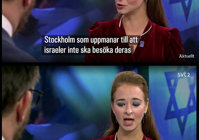 Alice Teodorescu Måwe (kd) spär på antisemitismen i Sverige och en restaurangägare som hängs ut