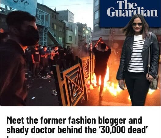 Modebloggaren som blev källan för The Guardians “30 000 döda i Iranprotester” som legitimerar Trumps förevändning för angreppskriget mot Iran [3-3]