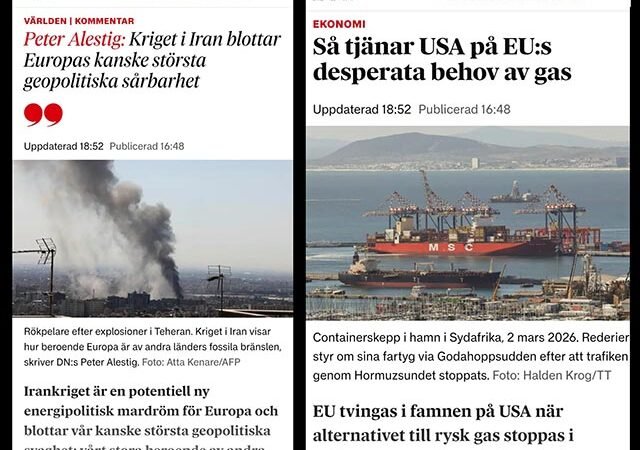 Moskva har tröttnat och stoppar gasleveranserna till EU?