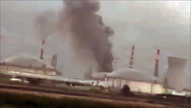 Video: Iran bombar Israels största raffinaderi