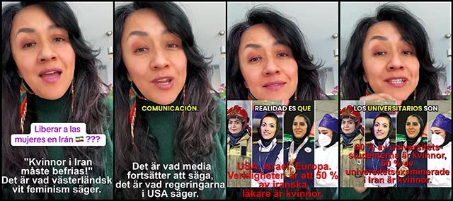 Iranska kvinnor vill inte bli befriade av väst, än mindre av USA eller Israel
