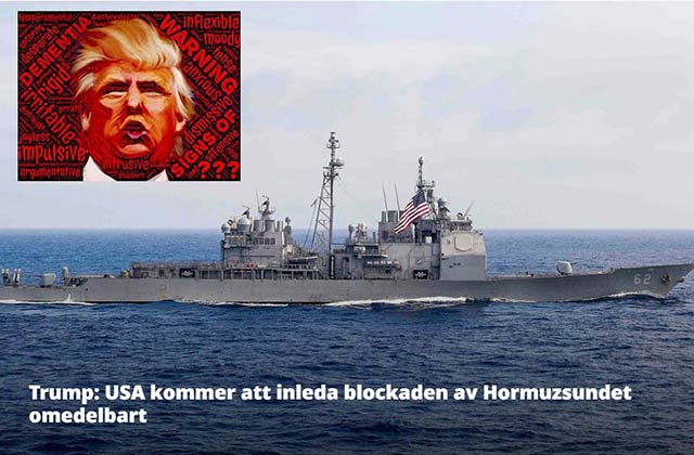 En politisk rabiessmittad USA-president som förlorat det sista av förnuftet